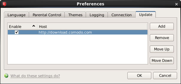 Как удалить comodo linux